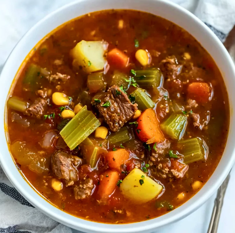 Vegetable Beef Soup Recipe