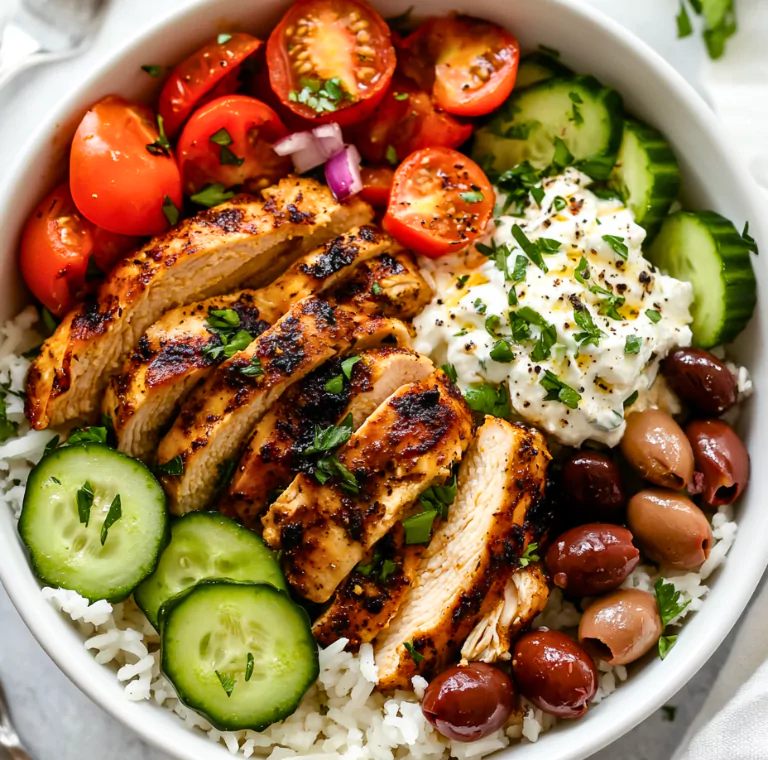 Greek Chicken Bowl Recipe