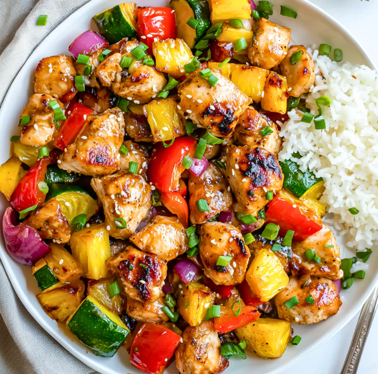 Hawaiian Chicken Sheet Pan