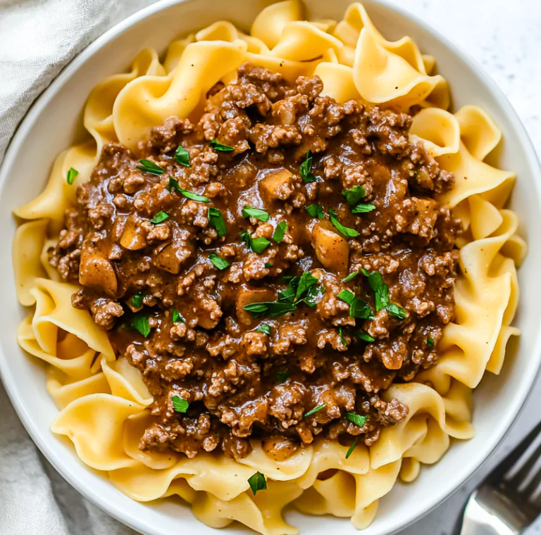 Ground Beef Stroganoff Recipe