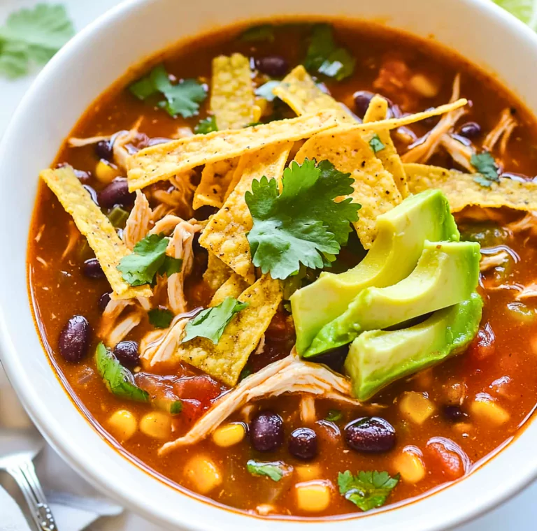 Chicken Tortilla Soup Recipe