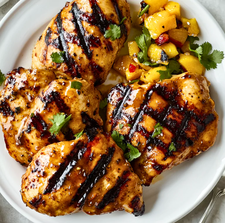 Grilled Mango Chicken Recipe