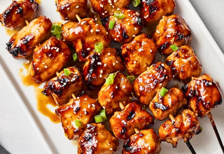 Teriyaki Chicken Skewers Recipe