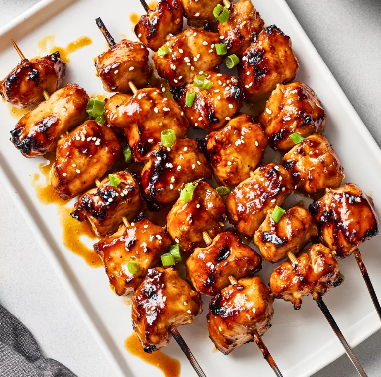 Teriyaki Chicken Skewers Recipe