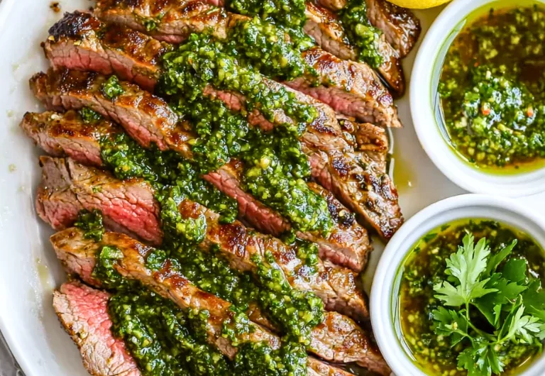 Chimichurri Flank Steak Recipe