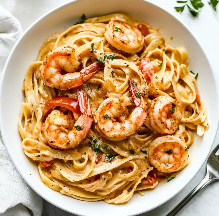 Creamy Cajun Shrimp Pasta Recipe