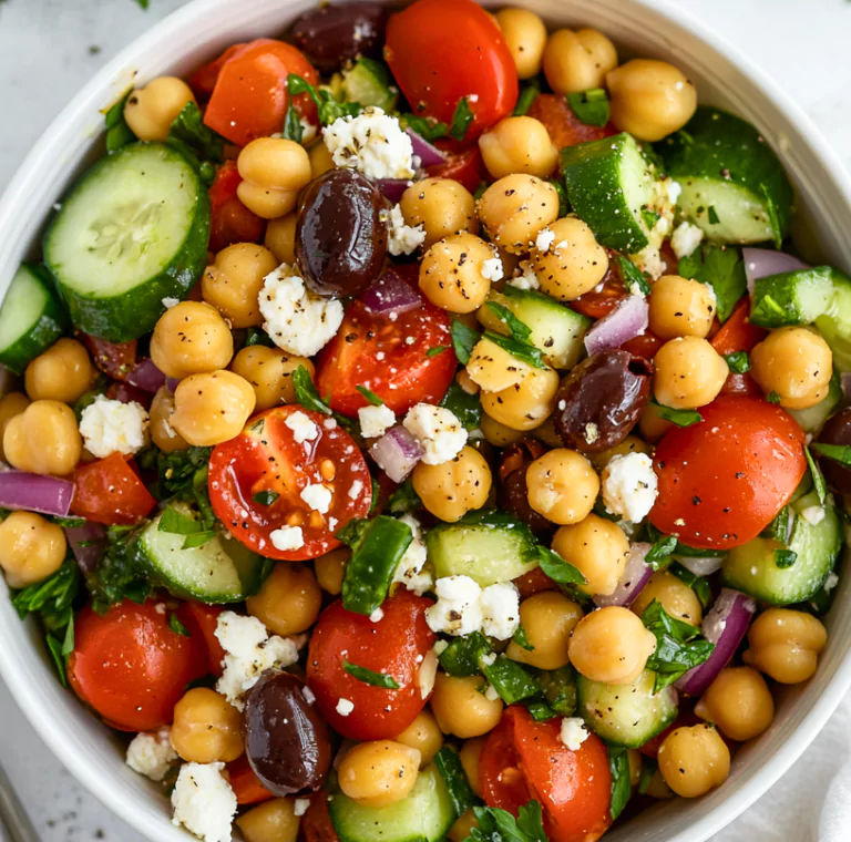 Greek Chickpea Salad