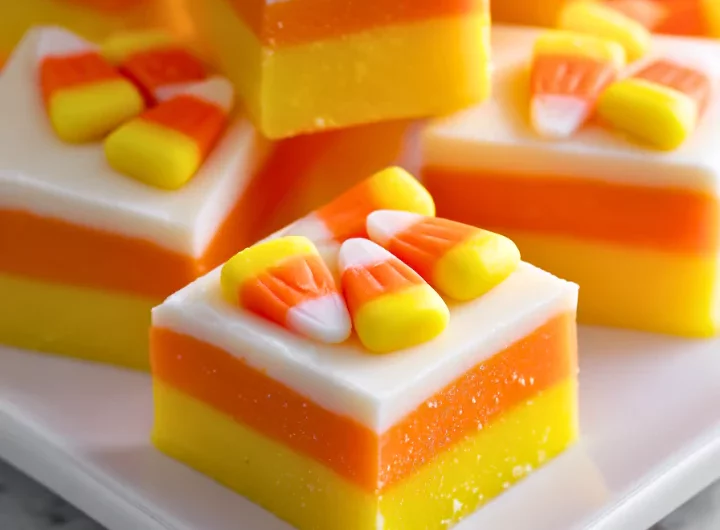 Candy Corn Fudge Recipe