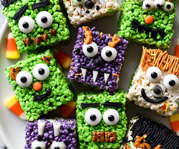 Monster Rice Krispie Treats