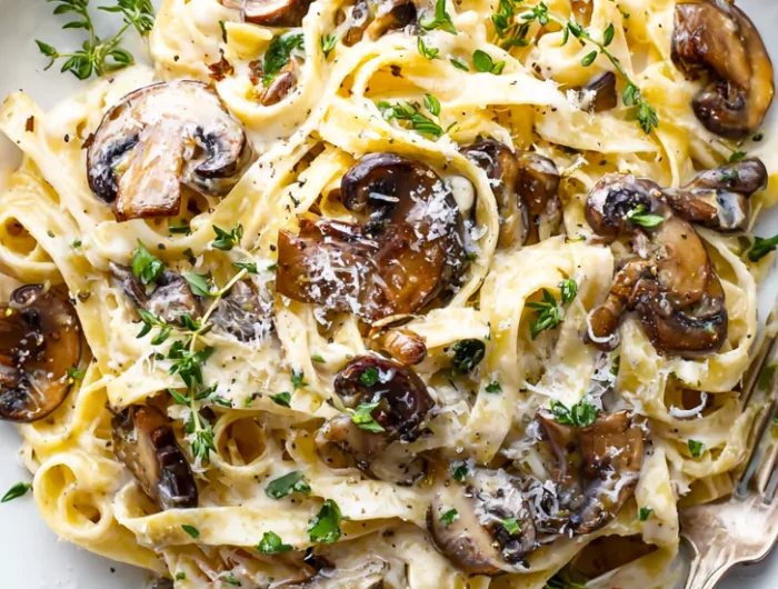 Creamy Mushroom Pasta