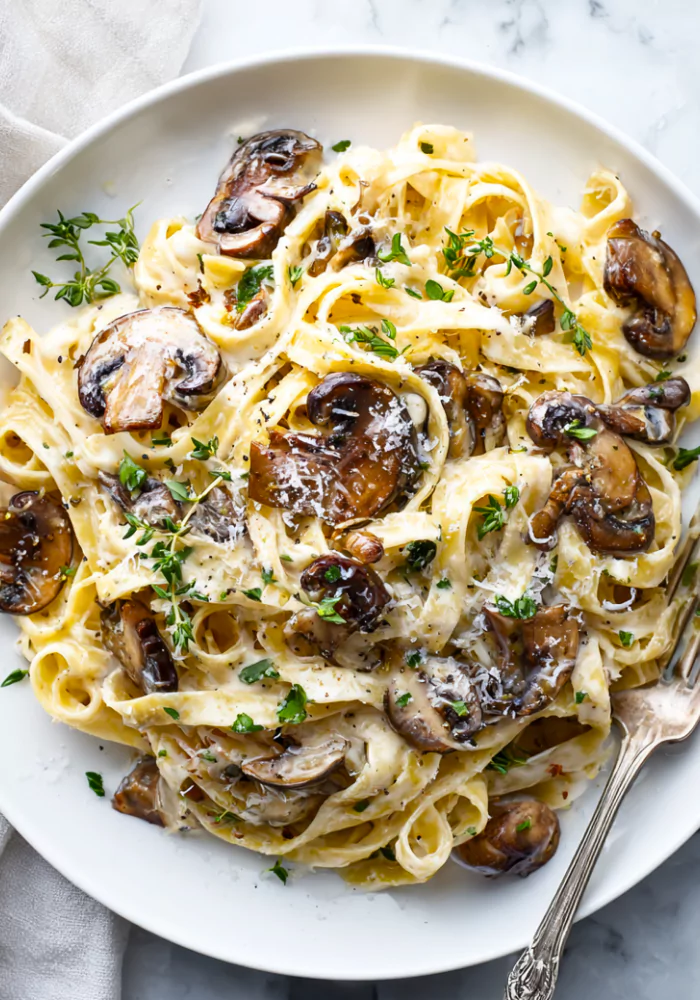 Creamy Mushroom Pasta