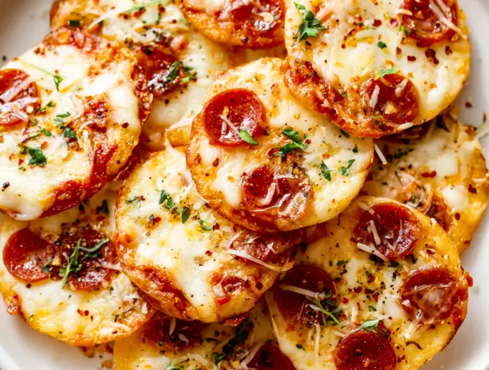 Keto Pizza Crisps