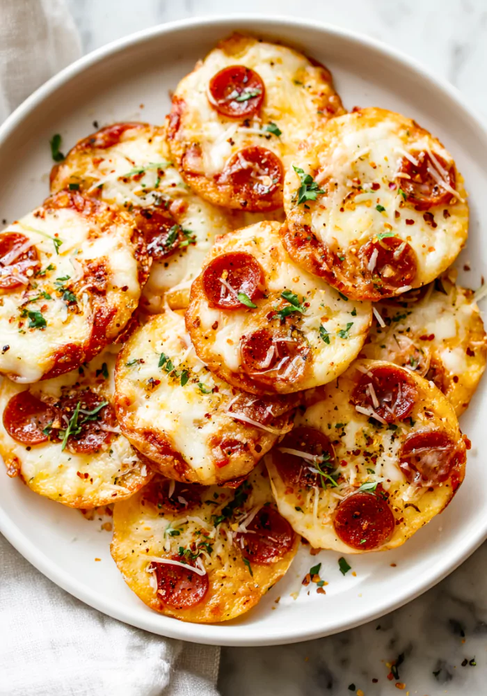 Keto Pizza Crisps recipe