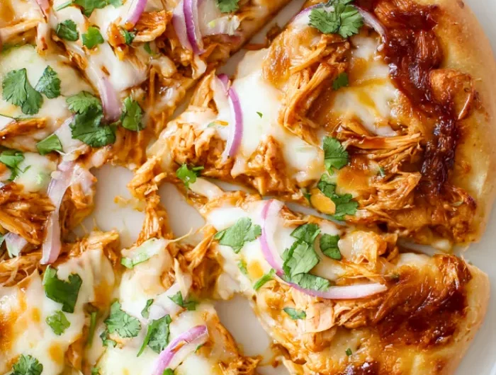 Cheesy BBQ Chicken Pizza Recipe
