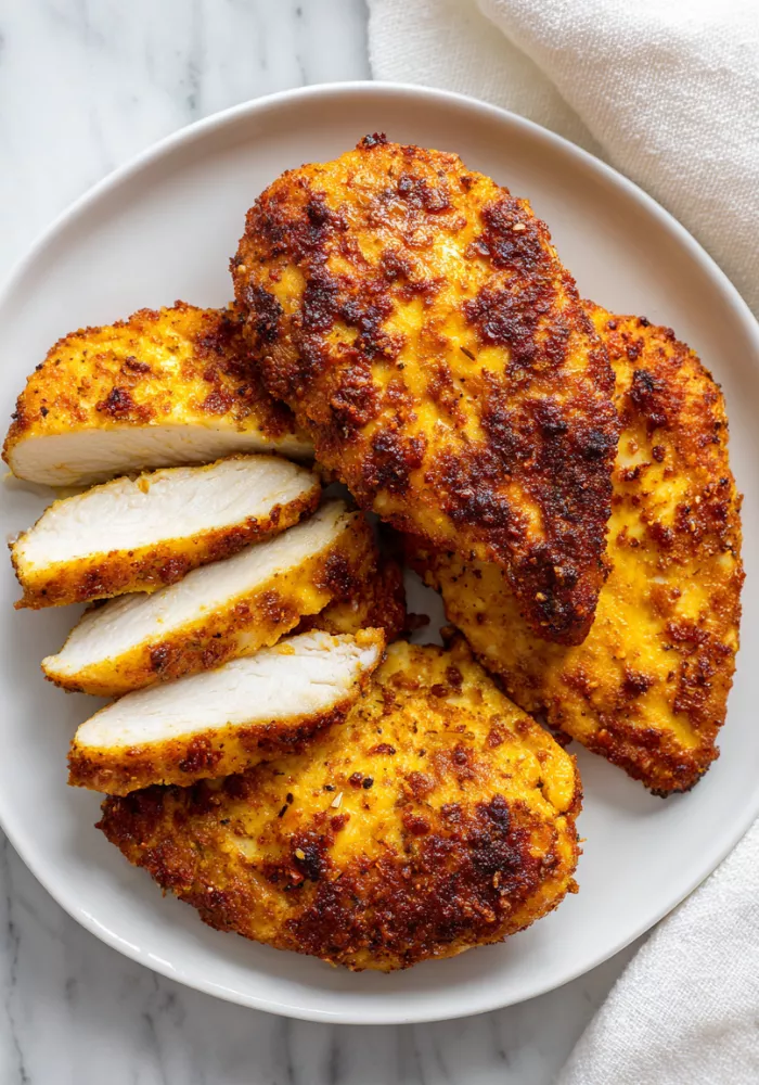 Air Fryer Crispy Chicken Breast Recipe