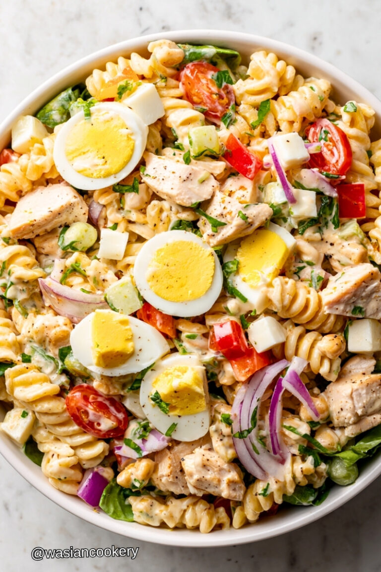 High Protein Pasta Salad Recipe