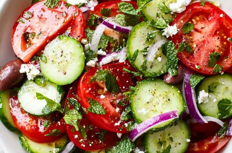 Tomato Cucumber Salad