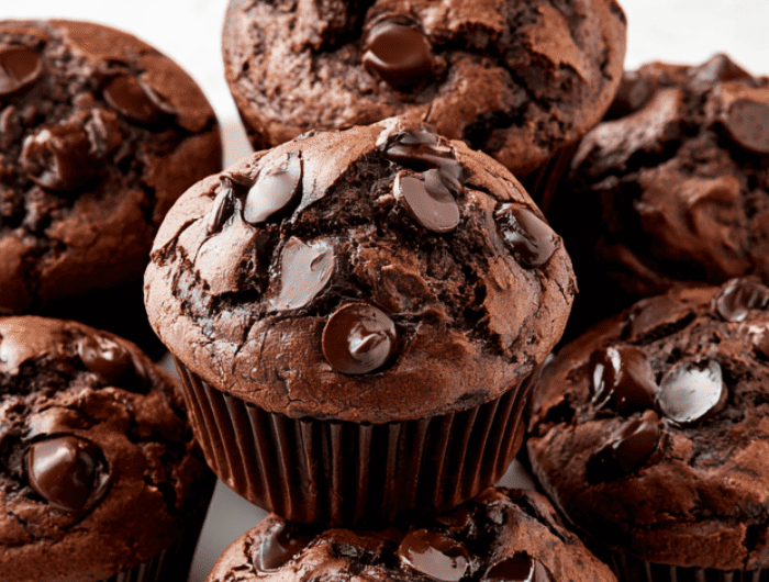 Double Chocolate Muffins Recipe