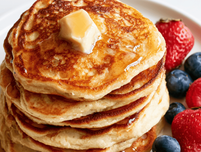 Keto cottage cheese pancakes