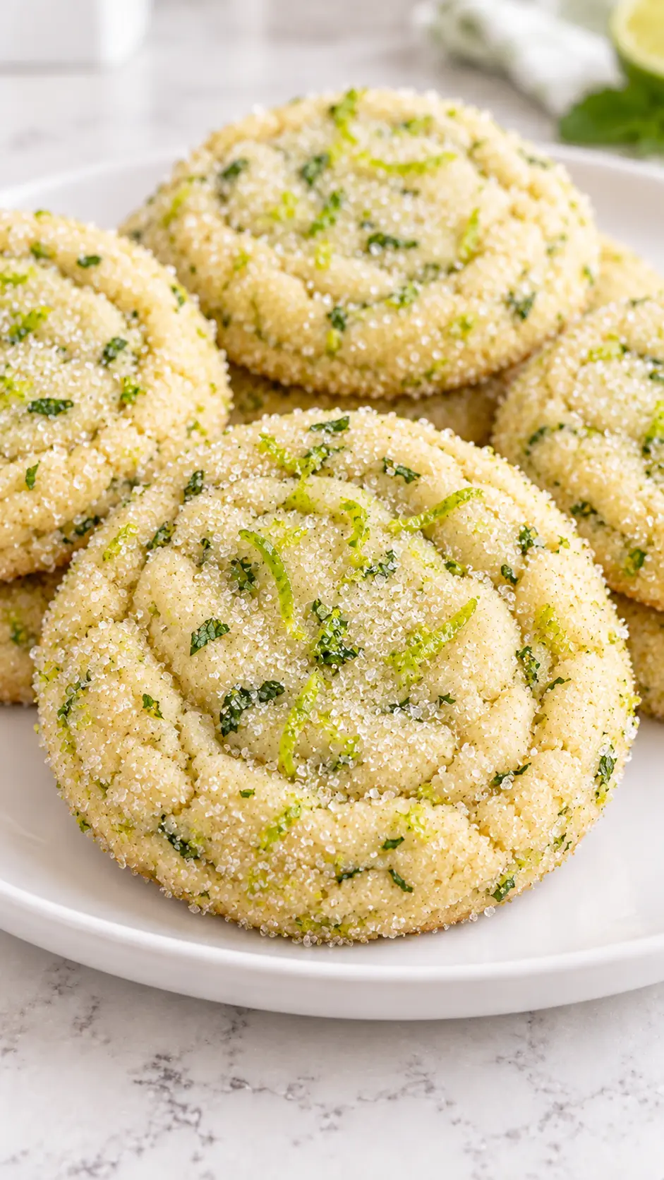 Mojito Sugar Cookies