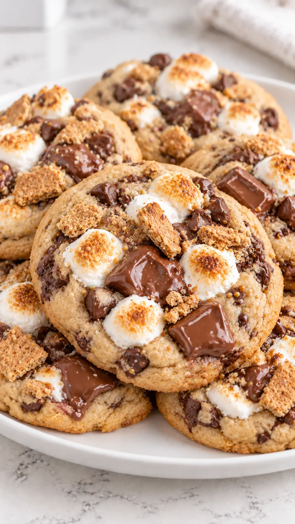 S’mores Chocolate Chip Cookies