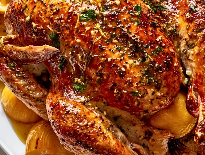 Garlic Butter Roast Turkey
