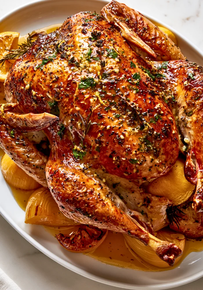 Garlic Butter Roast Turkey